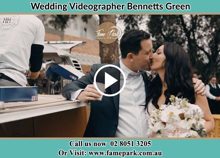 The new couple kissing Bennetts Green NSW 2290