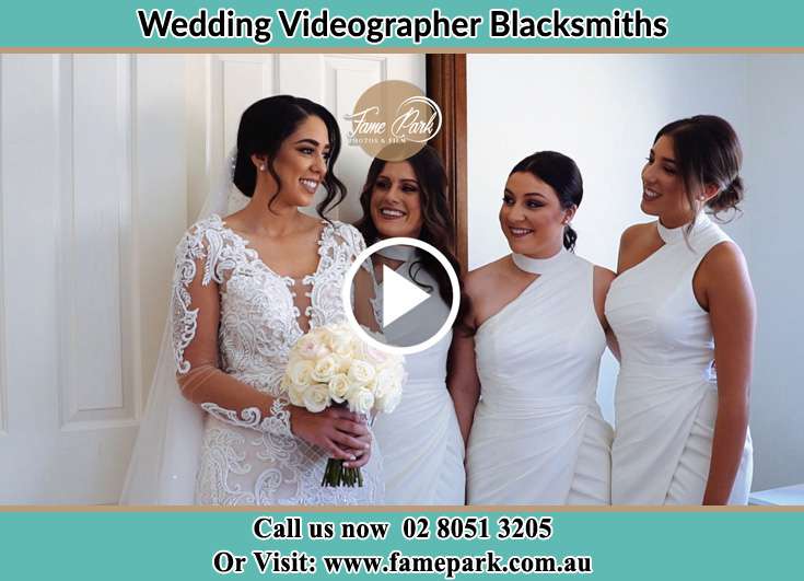 Bride and her secondary sponsors Blacksmiths NSW 2281