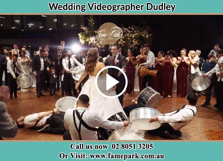 Bride and Groom at the dance floor Dudley NSW 2290