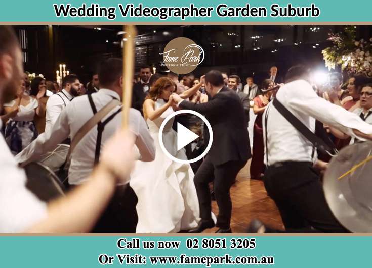 Bride and Groom at the dance floor Garden Suburb NSW 2289