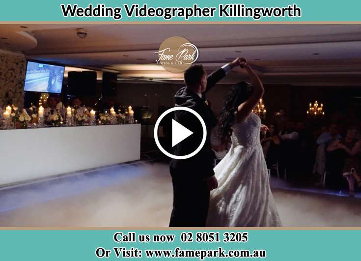 The newlyweds dancing Killingworth NSW 2278