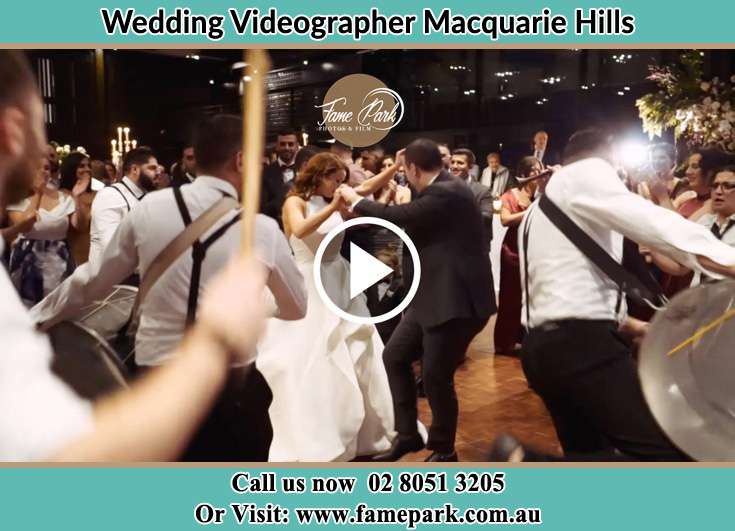 Bride and Groom at the dance floor Macquarie Hills NSW 2285