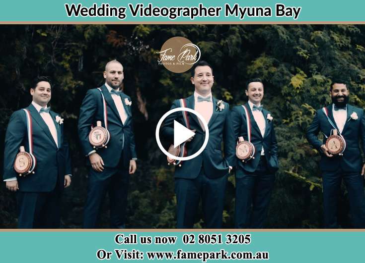 Groom and his secondary sponsors Myuna Bay NSW 2264