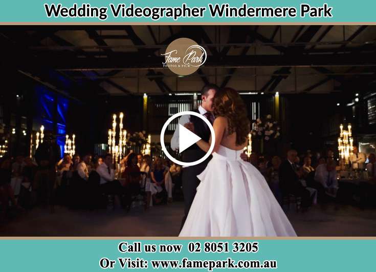 Bride and Groom looking at each other while dancing Windermere Park NSW 2264