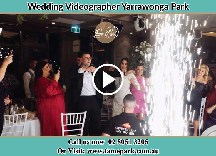 Bride and Groom at the dance floor Yarrawonga Park NSW 2264